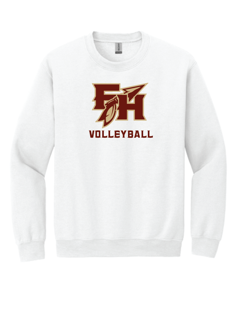 Unisex Heavy Crew FH Volleyball Sweatshirt