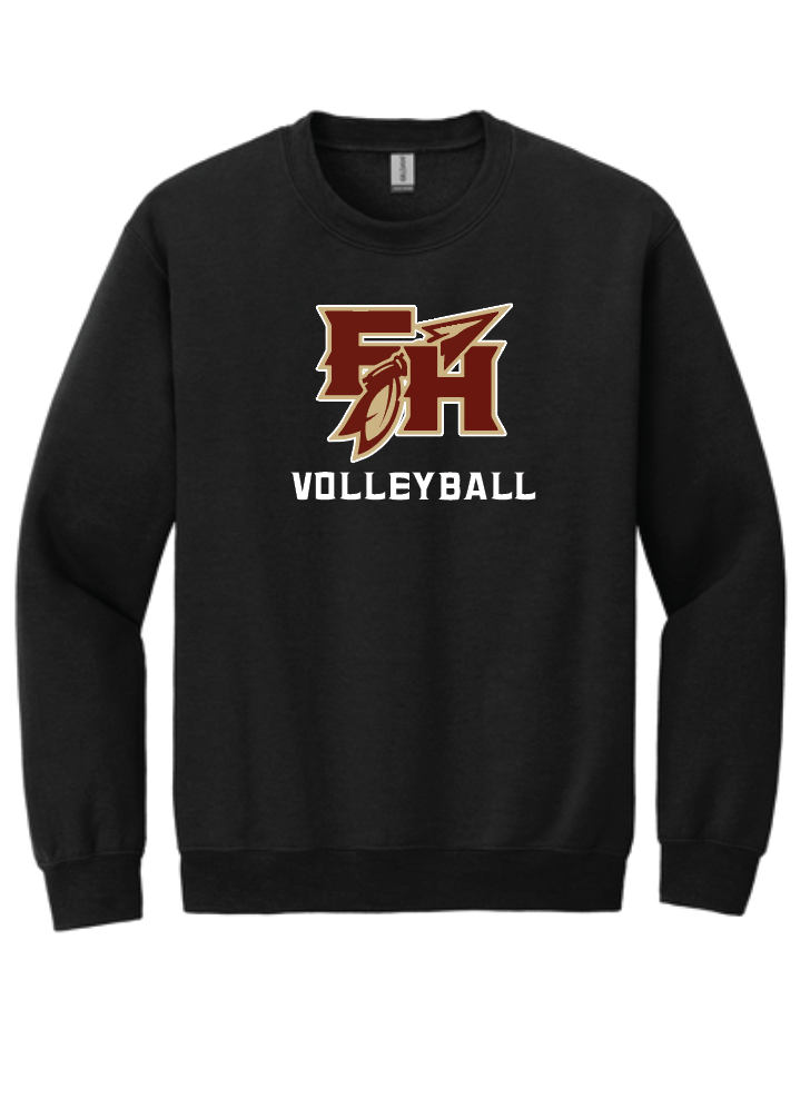 Unisex Heavy Crew FH Volleyball Sweatshirt