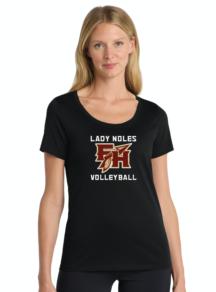 Nike Women's Dri-FIT  Scoop Neck FH VolleyballTee