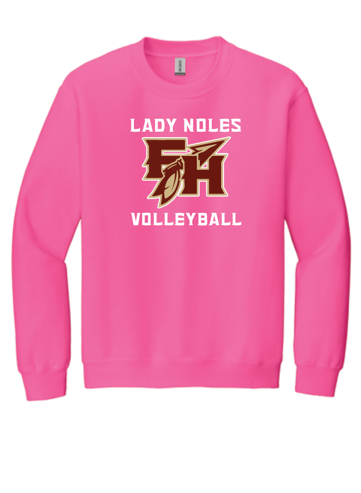 Unisex Heavy Crew FH Volleyball Sweatshirt