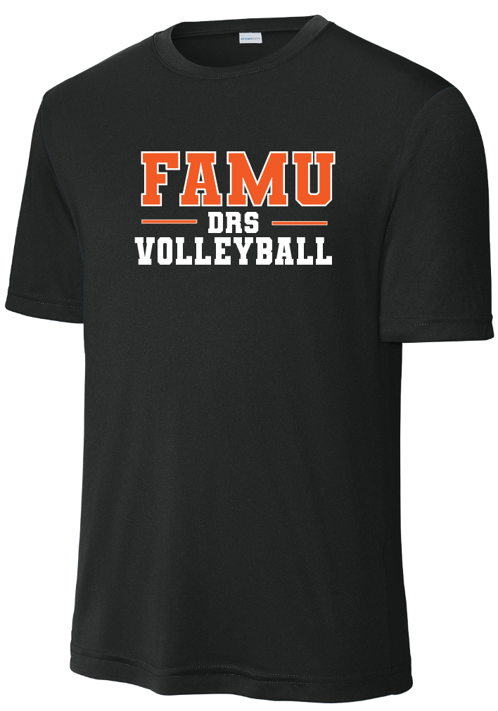Unisex Short  Sleeve DryFit FAMU-DRS Volleyball