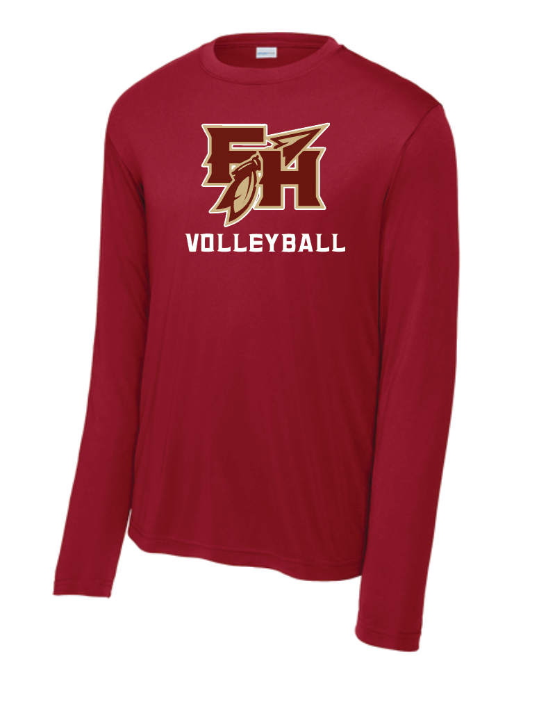 Unisex DryFit Long-sleeve FH Volleyball