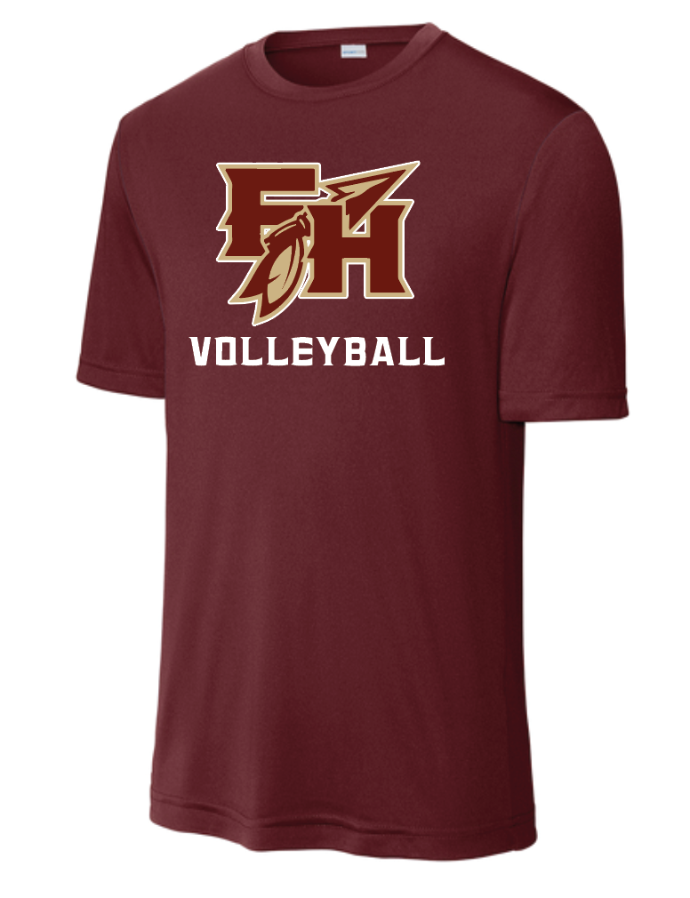 Unisex DryFit FH Volleyball Tee