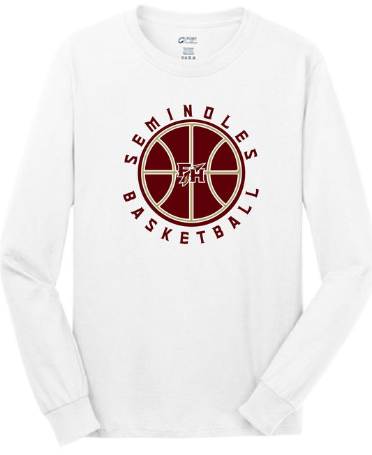FH SEMINOLE BASKETBALL LONGSLEEVE