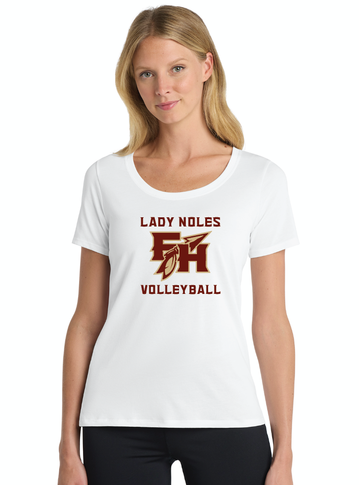 Nike Women's Dri-FIT  Scoop Neck FH VolleyballTee