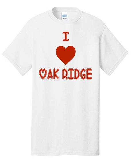 I Love Oak Ridge T-Shirt
